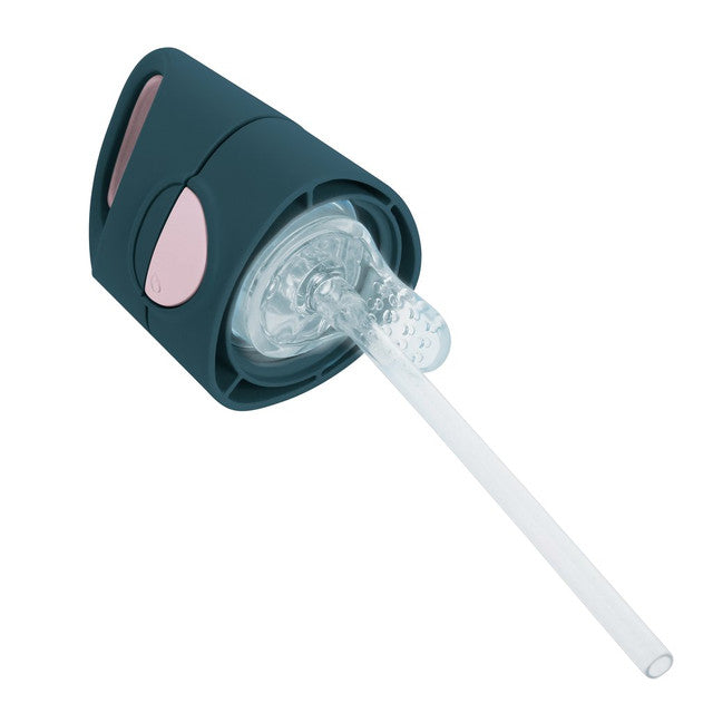 Tritan Straw Bottle 450ml Indigo Rose