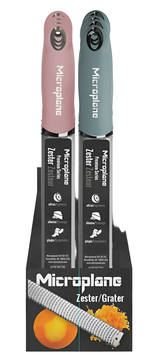 Microplane Zester Grater Rose/Green