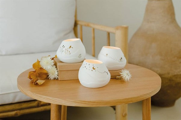 Flower Meadow Landscape Tealight