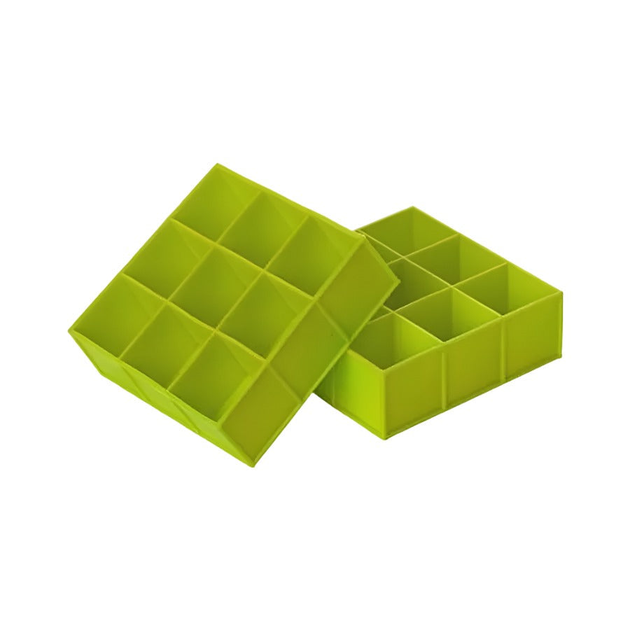 Ice Cube Tray 2pk Green