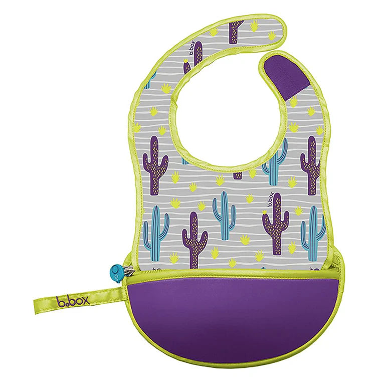 Travel Bib & Spoon - Cactus Capers