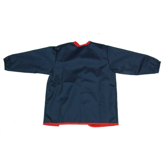 Navy Painting Apron Long Sleeve