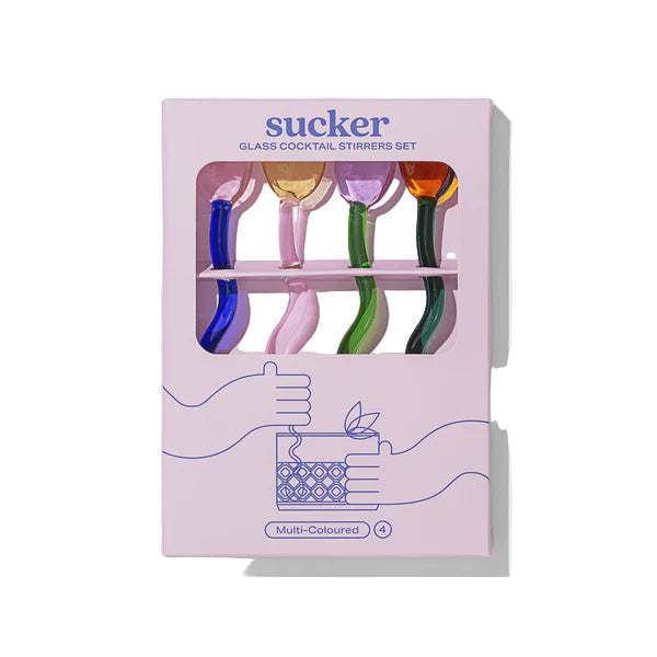 Cocktail Glass Stirrer Set