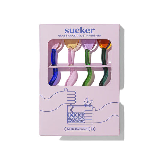 Cocktail Glass Stirrer Set