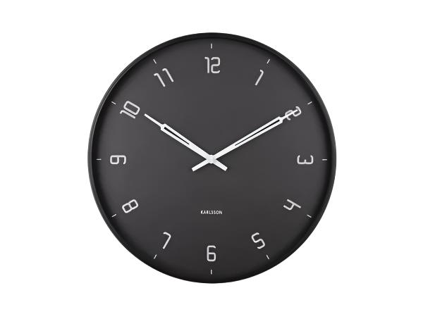 Stark Wall Clock Black