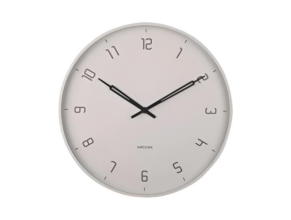 Stark Wall Clock Warm Grey