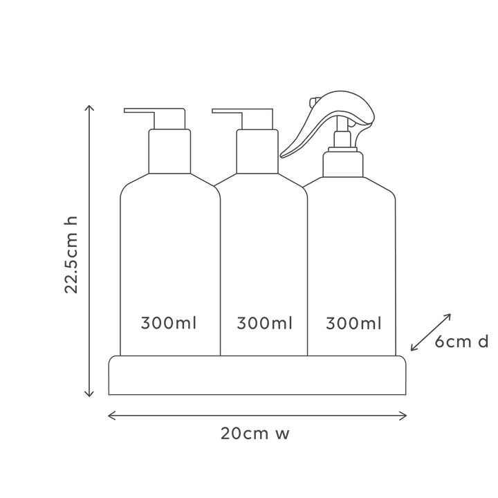 Kitchen Trio Lemon Myrtle & Honeydew