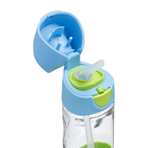 Tritan Straw Bottle 450ml Ocean Breeze