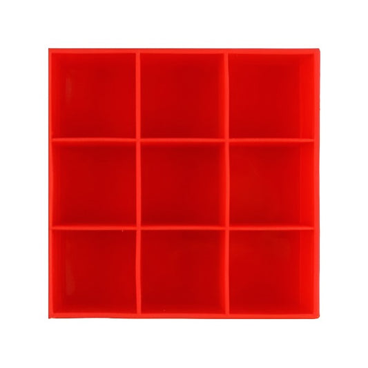 Ice Cube Tray 2pk Red