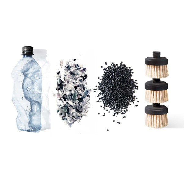 Brush Heads White x 3