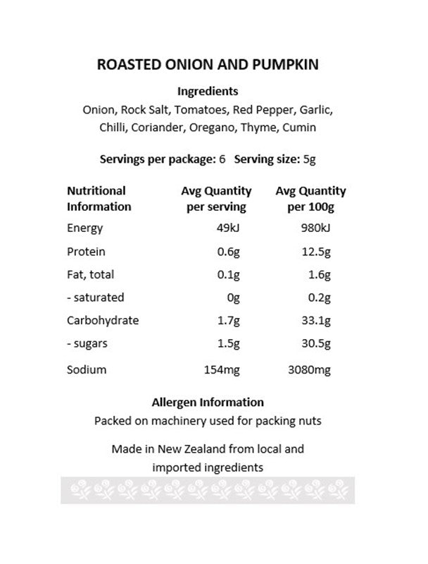 Dip Roasted Onion & Pumpkin