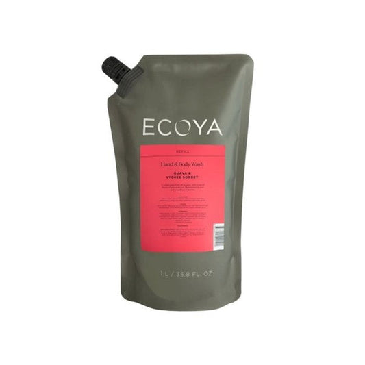 Hand & Body Wash  Refill 1L Guava & Lychee Sorbet