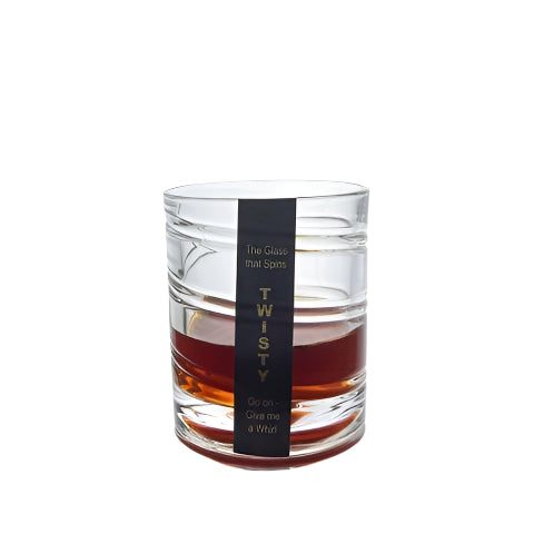 Spinning Glass Spiral