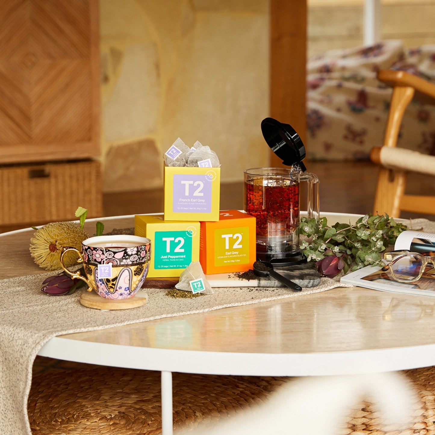 T2 Bamboo Scoop Black