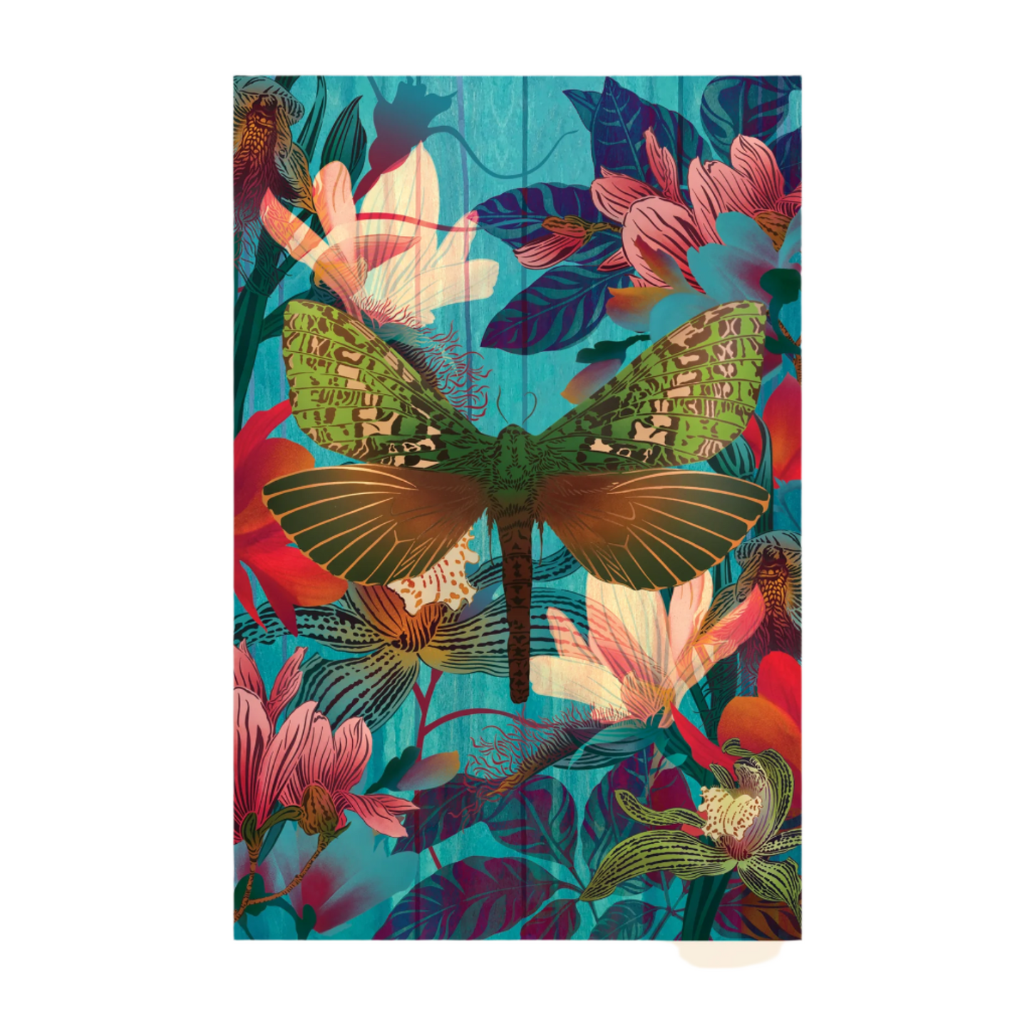 Card Puriri Moth & Floral