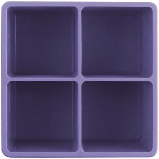 XL Cube Silicone Ice Tray 2pk Purple