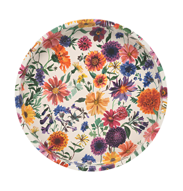EB Garden Flowers Tray