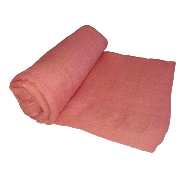 Bamboo/Cotton Muslin - Blush