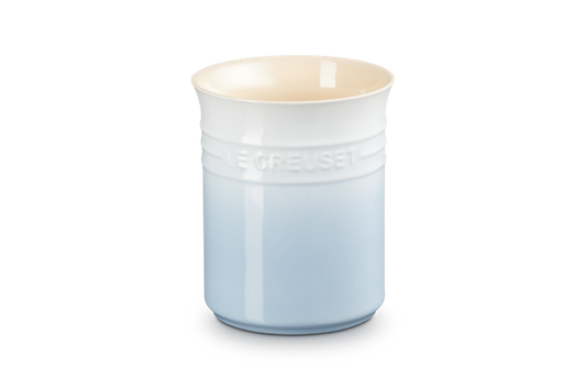 Small Utensil Jar Coastal Blue