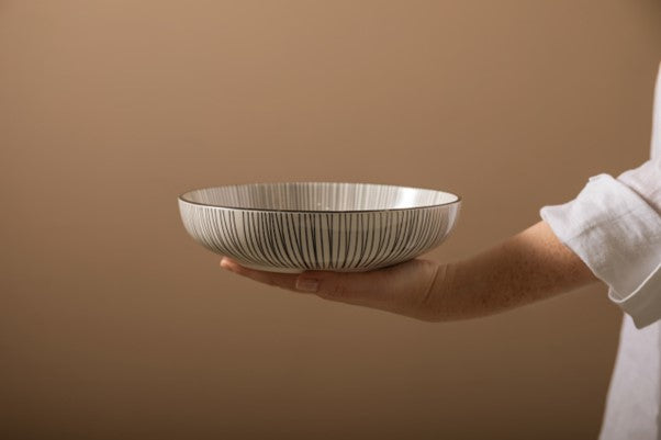 Coupe Bowl 21cm Black Stripe