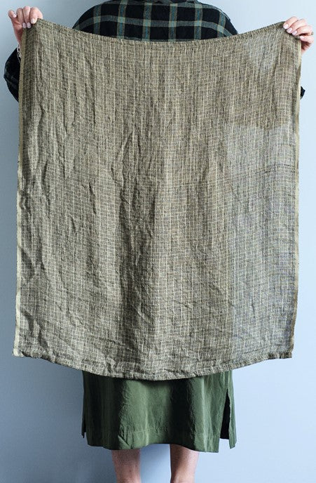 Tea Towel Natural Stripe