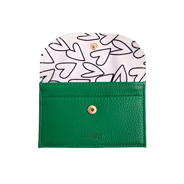 Card Holder Coin Purse Green