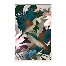 Card Kingfishers & Floral