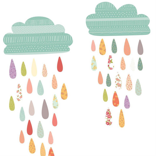 Mini Decals Summer Rain