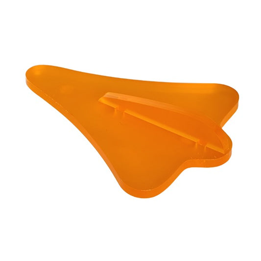 Jet Plane Wall Art - Orange