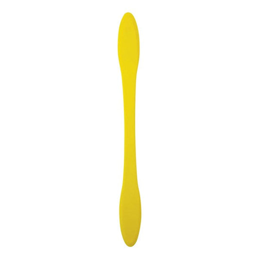 Silicone Two End Narrow Spatula Yellow