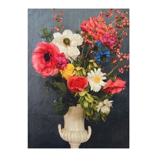 Blue Blooms Tea Towel