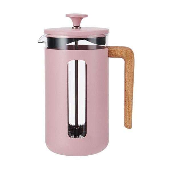 Pisa Cafetiere Pink 1L/8c