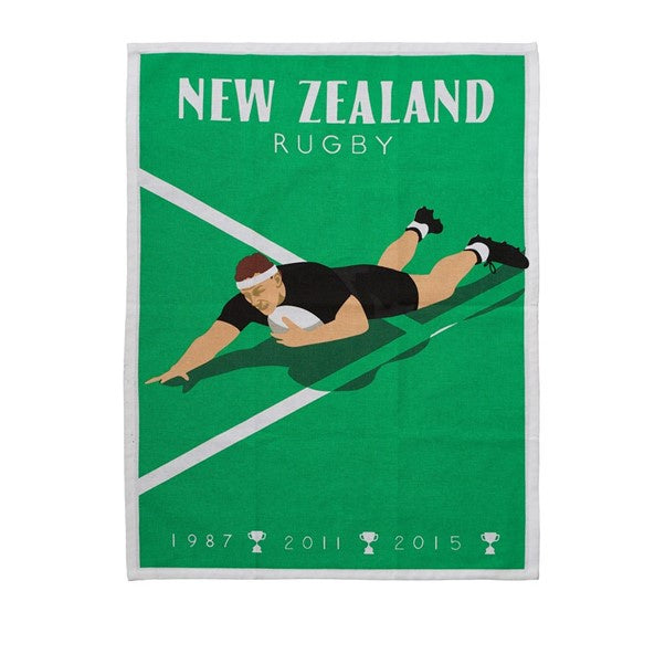 Tea Towel Rugby