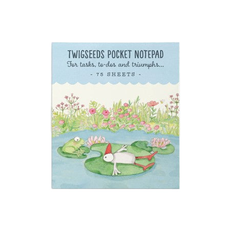 Twig Pocket Note Lily Pad
