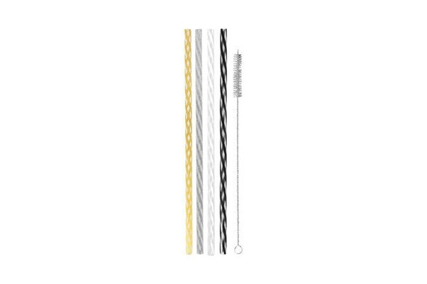 Reusable Cocktail Straws Set24 Celebration