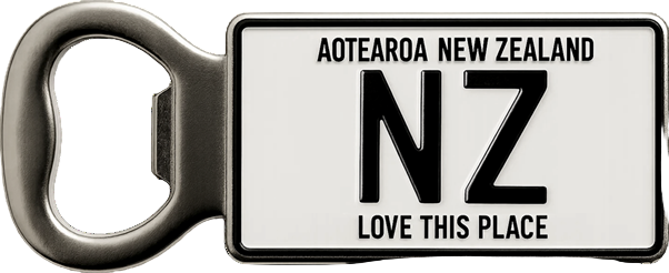 Number Plate Bottle Opener NZ