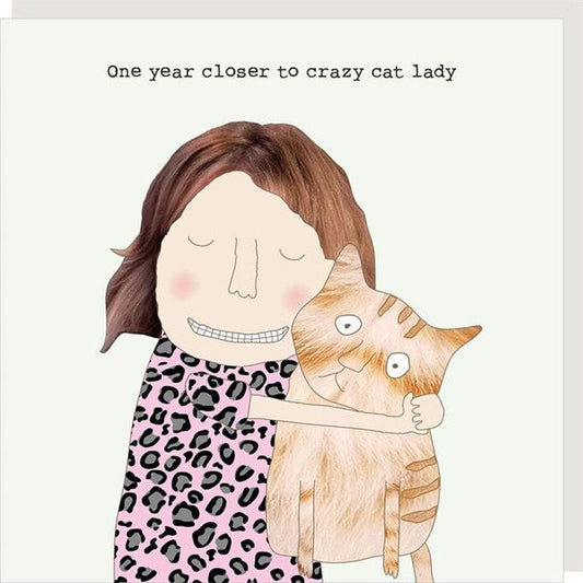 Card - Cat Lady