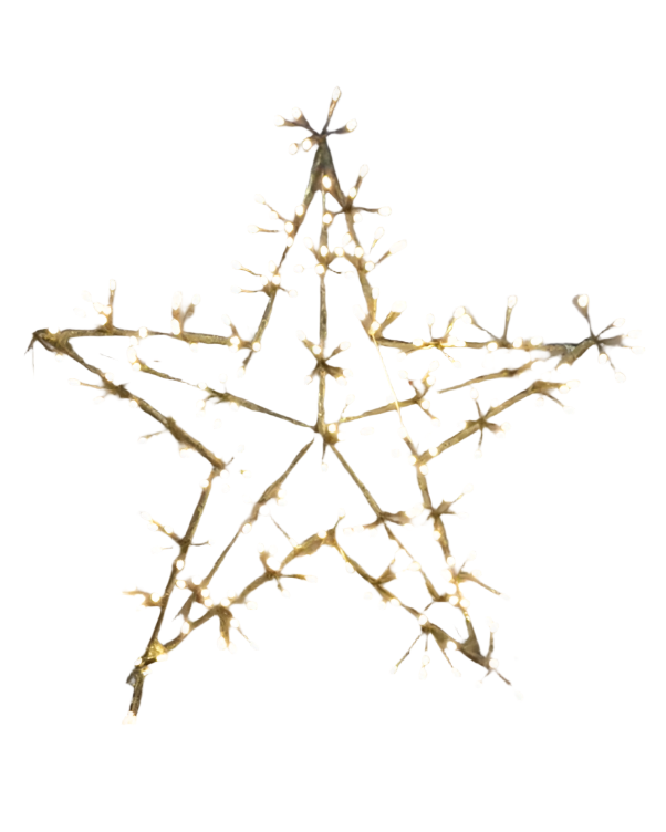 Big Light Up Champagne Star