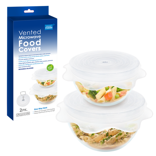 Vented Silicone Food Cover Set