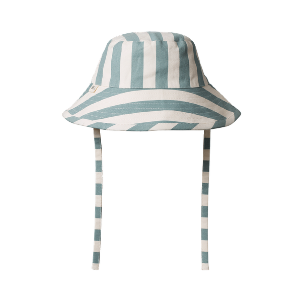 Holiday Sunhat Star Dew Stripe
