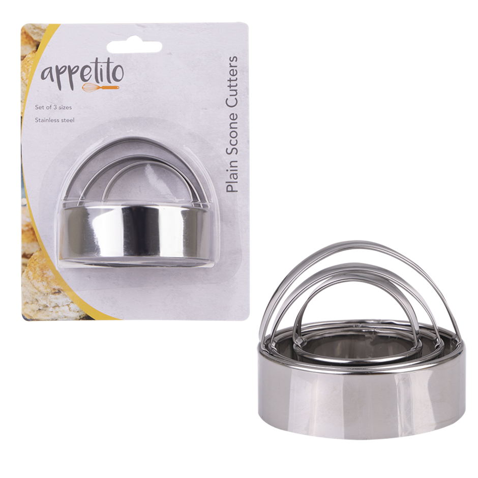 S/S Plain Scone Cutter set3
