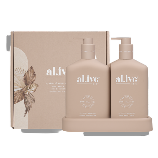 Wash & Lotion Duo Apricot & Sweet Fig