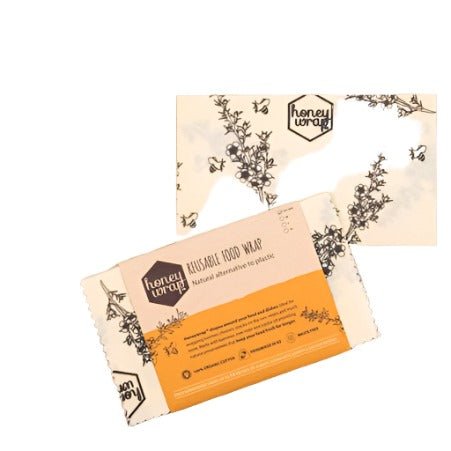 Small Twin Honeywrap Manuka Bee