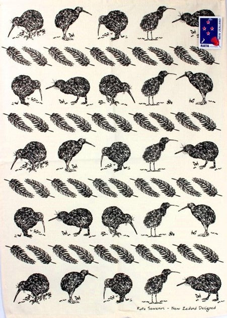 Tea Towel NZ Kiwi