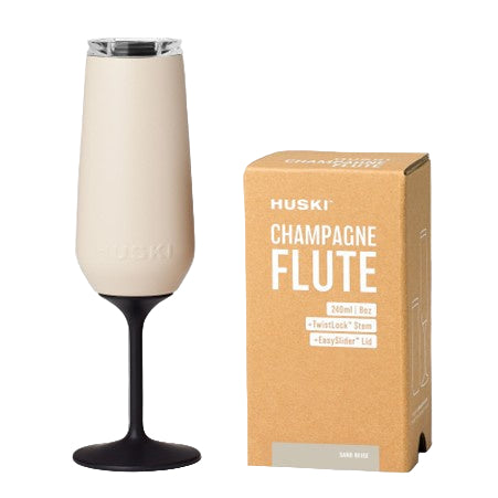 Huski Champagne Flute Sand Beige