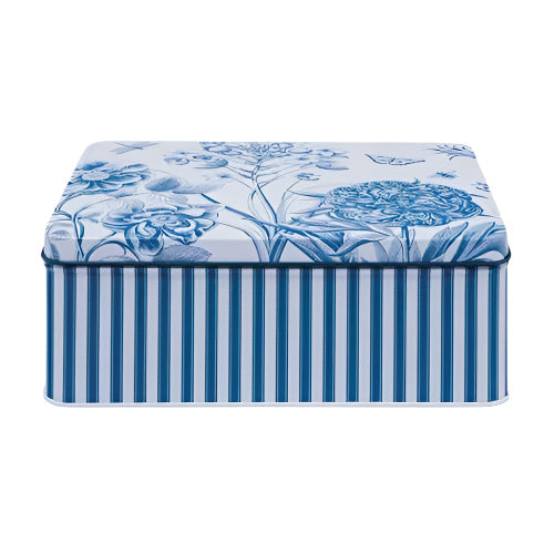 Etchings & Roses Deep Rect Tin