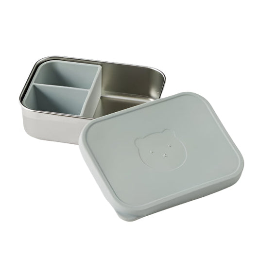 Rune Bento Box with Silicone Lid - Steele