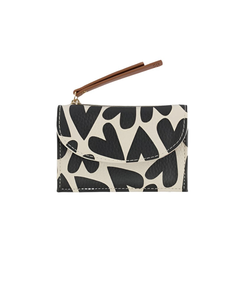 Card Holder Coin Purse Hearts