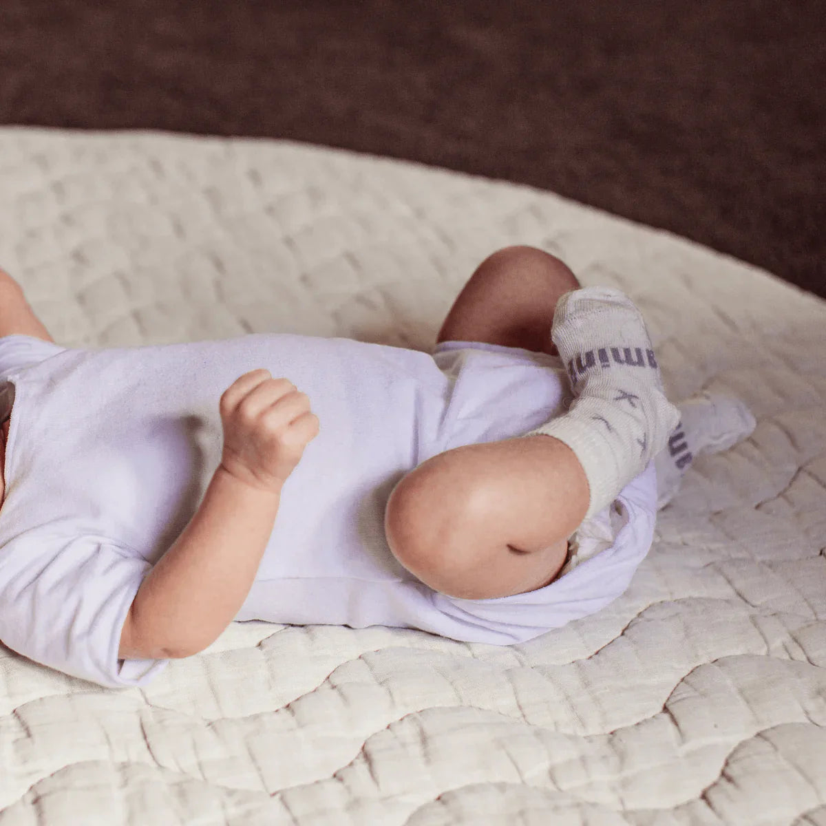 Merino Crew Socks - Fox