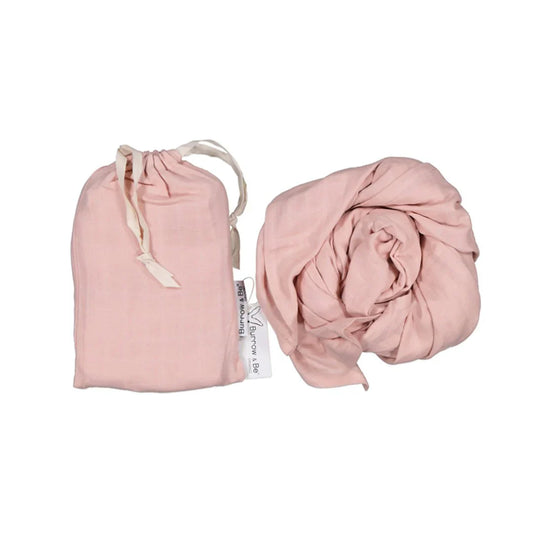 Essentials Muslin Wrap - Blush